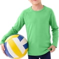 thumbnail image 6 of Fozruso Long Sleeve Breathable Mesh Raglan Tee for Boys Lightweight Kids Top for Daily Wear Play, 6 of 6