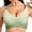 【Gradient】-Mint Green, variant on MINTREUS Womens Wireless Comfortable Bra Supportive No Underwire Bras Honeycomb Breathable Cup Push Up Bra Sports Bras