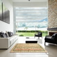 thumbnail image 6 of Ahgly Company Indoor Rectangle Contemporary Brown Gold Abstract Area Rugs, 5' x 7', 6 of 6