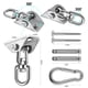 thumbnail image 2 of Kit de Suspensión para Hamaca JACNITAD con Capacidad de 544 kg con Ganchos y Mosquetón, 2 of 9