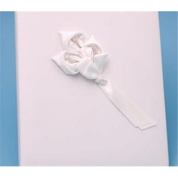 Ivy Lane Design A01075MB/WHT Calla Lily Memory Book - White
