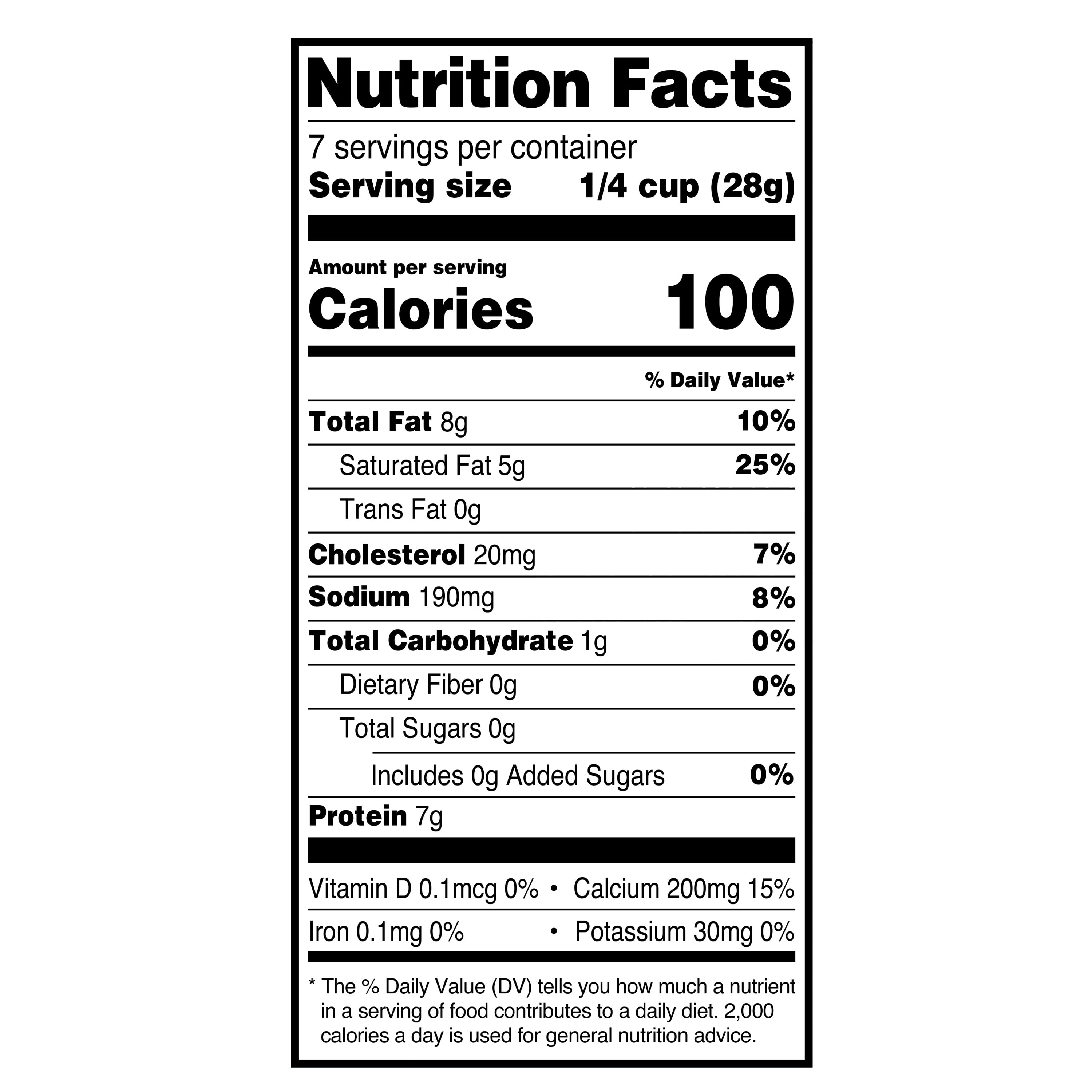 Great Value Limited Edition Hickory Smokehouse Blend Shredded Cheese, 7 oz