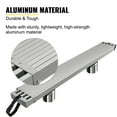 thumbnail image 4 of VEVOR Aluminum Scaffold Plank, 8-13ft Telescoping Plank, 440lbs Aluminum Extension Plank, 12.5 inch Width, Aluminum Work Plank with Skid-Proof Platform Scaffold Ladder Accessory, 4 of 9