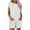 White, variant on Ndbuld Women Summer Cotton Linen Short Sets 2 Piece Shorts Top Lounge Beach Vacation Two Piece Outfits Tracksuits White L