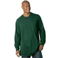 thumbnail image 3 of Boulder Creek By Kingsize Men's Big & Tall Heavyweight Crewneck Long-Sleeve Pocket T-Shirt, 3 of 5