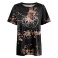 thumbnail image 5 of Jamsmile Women T-Shirts Oversized Graphic Moon Print Tee Shirts Tops Casual Soft Blend Loose Fit Lightweight Tshirts, 5 of 5