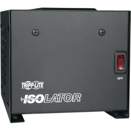 Tripp Lite 500W Isolation Transformer with Surge 120V 4 Outlet 6ft Cord TAA GSA - 500W - 110V AC