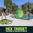 thumbnail image 4 of GoSports 10 ft x 7 ft PRO Golf Practice Hitting Net - Personal Driving Range for Indoor or Outdoor Practice, 4 of 6