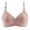 Bras Pink Clearance, variant on Rhinestone Bra, Women Bras Double Breasted Comfortable Breathable Anti-exhaust Base Solid Non-Steel Ring Non-Magnetic Buckle Underwear, High Neck Sports Bra