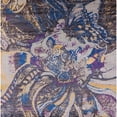 thumbnail image 1 of Ahgly Company Machine Washable Indoor Square Industrial Modern Purple Haze Purple Area Rugs, 6' Square, 1 of 7