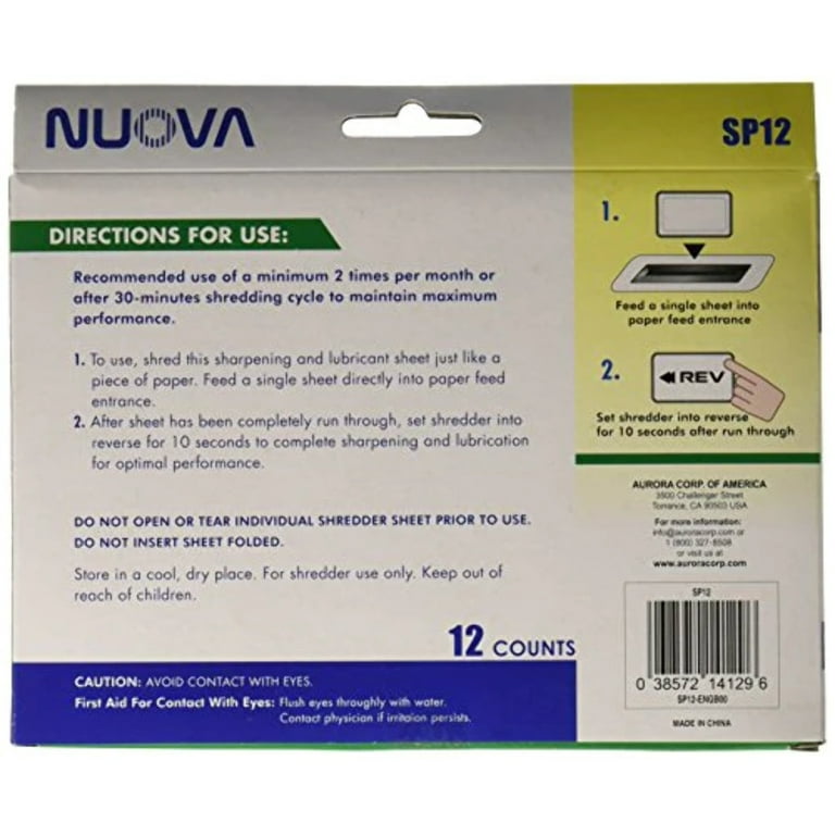 半額 福袋の通販 Nuova SP12 12 Sheets, Lubricant and Sharpening Shredder K-POP/アジア