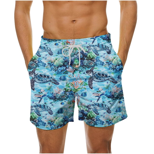 Birdeem Mens Summer Loose Beach Shorts Pocket Swimming Pants