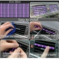 thumbnail image 5 of 27 PCs Women's Car Accessories Set - Bling Steering Wheel Covers, License Plate Frame, Phone Holder, Coasters (Purple Violet Diamond), 5 of 14