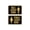 Black Gold, variant on Signs ByLITA Classic Framed Male and Female Locker Room Sign (Black) - Large