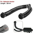 thumbnail image 4 of 75mm Car Auto Heater Pipe Duct Y Piece Warm Outlet Vent Hose Clips Set For Parking Heater Webasto, 4 of 5