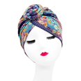 thumbnail image 2 of Sombreros de estilo étnico para mujer, gorros con estampado cómodo, Hip Hop, Vintage, informal qym unisex, 2 of 2