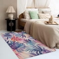 thumbnail image 3 of Tropical Leaf Rug 4x6 Area Rugs for Bedroom Living Room, Jungle Botanical Area Rug, Colorful Carpet Machine Washable Non-Slip Rug, Soft Low Pile Area Rug, Indoor Decorative Rugs G&n36, 3 of 7