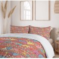 thumbnail image 6 of Ambesonne East Duvet Cover Sets, Colorful Art, 2-Queen, Multicolor, 6 of 6