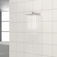 thumbnail image 3 of Rain Fixed Shower Head (12 Inch Square, Brushed Nickel), 3 of 7