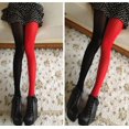 thumbnail image 4 of 1 Pce Mode Femmes Collants Patchwork Extensibles Bas Élastiques Longues Chaussettes, 4 of 5