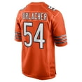 thumbnail image 3 of Men's Nike Brian Urlacher Orange Chicago Bears Retired Player Jersey, 3 of 3