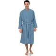 thumbnail image 4 of Men's Robe, Turkish Cotton Terry Kimono Bathrobe, 4 of 5