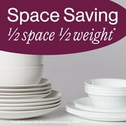 Corelle Enhancements 12-Piece Glass Dinnerware Set (Service for 4)