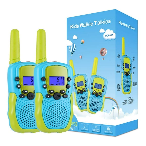 Walkie Talkies Selieve para niños de 3 a 12 años, 22 canales