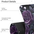 thumbnail image 4 of Yayeee Faucet Mat for Kitchen Sink 14.7" Diatomite Long Splash Guard Pad, Roses and Pearls, 4 of 7