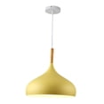 thumbnail image 4 of Lámpara colgante de Metal Yuyangstore pantalla de macarrón Amarillo, 4 of 8