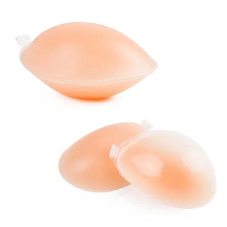 

Adhesive Bra Strapless Backless Bra For Women Chest Lift Push Up Invisible Sticky Silicone Bras Reusable