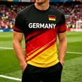 thumbnail image 2 of 2026 Germany Soccer Fan T-Shirt, Quick Dry Polyester for Sports Events, 2 of 5