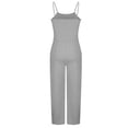 thumbnail image 5 of VBVC Women's 2 Piece Drawstring Outfit Set,Ladies Spaghetti Strap Cami Top and Pants,Breathable Loungewear for Women,Gray,XS-XL, 5 of 10