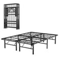 thumbnail image 4 of Gymax 14'' Full Size Metal Platform Bed Foldable Mattress Foundation Tool-Free Assembly, 4 of 10