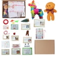 thumbnail image 1 of Accesorios de decoración de regalo de Navidad para niños, elfo en el estante, 24 días, 12 días de kits de elfos navideños, 2023, 1 of 4