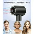 thumbnail image 3 of Hair Dryer-Fast Drying Ionic Blow Dryer-Updated 1500 W Low Noise Technology with Diffuser&Smooth Nozzle, 3 of 5