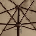 thumbnail image 3 of Elite 6.5x10Ft Rectangular Patio Umbrella, Fade-Resistant Acrylic, Steel Frame, 3 of 7
