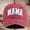 Watermelon Red, variant on HNMKIU Mama Hats For Women Adjustable Mini Baseball Cap Funny Novelty Idea Navy,One Size