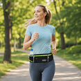 thumbnail image 3 of Entchin Slim Running Belt Bag,Sport Waistpack for Women Men, Black Runner Fanny Pack with Water Bottle Holder, 3 of 7