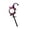 Purple, variant on Halloween Light-Up Magic Wand Craft Kit, DIY Fairy Wand and Pipe Cleaner Supplies for Costume Party Props, Creative Holiday Activity Accessories and Festive Home Decoration Making, Purple