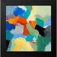 thumbnail image 2 of Loreth, Lanie 12x12 Black Modern Framed Museum Art Print Titled - Lets Mingle a Little II, 2 of 5