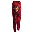 thumbnail image 4 of Hazbin Hotel Alastor Radio Demon Womens Sweatpants Joggers Pants Daily Trousers 3D Printing Novelty Casual Sweatpants With Drawstring Closed Bottom, 4 of 7
