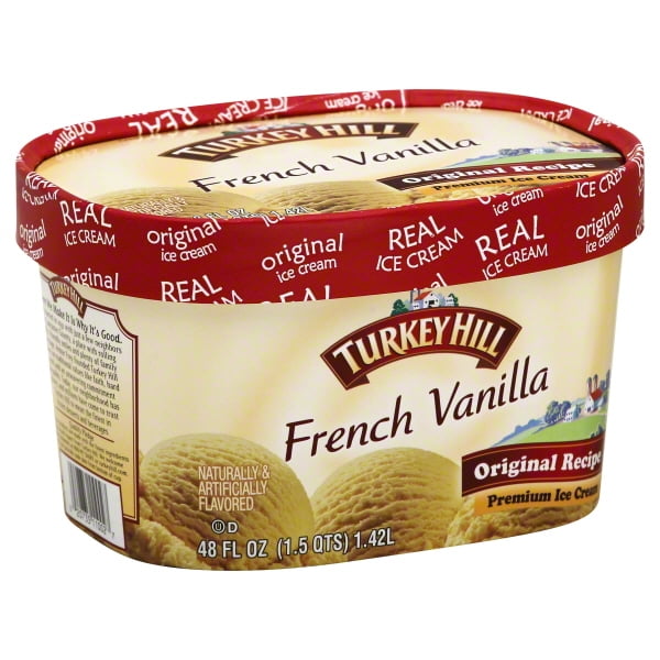 Turkey Hill French Vanilla Premium Ice Cream, 48 fl oz