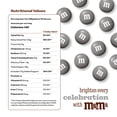 thumbnail image 4 of M&M'S World Silver Milk Chocolate Candy 2lb Bag for Celebrations and Party Favors, 4 of 10