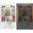 thumbnail image 2 of Maltese Luau Ceramic Night Light 4 in x 6 in, 2 of 3