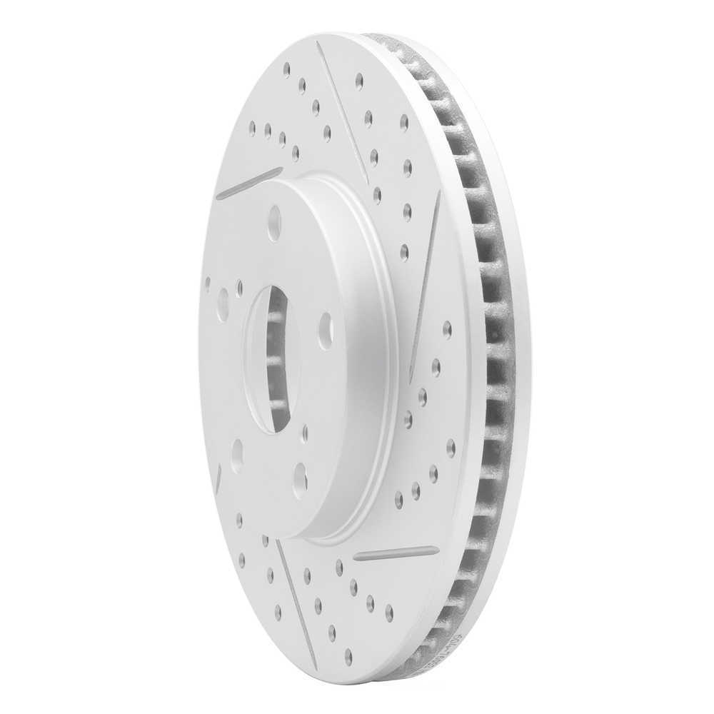Dynamic Friction Company 830-76052R DFC Geoperformance Rotor - Drilled and Slotted