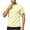 Yellow, variant on SAWOBUUN Mens Quick Dry Athletic T-Shirt Short Sleeve Moisture Wicking Workout Top Lightweight Breathable Stretch Gym Running Tee