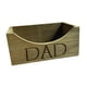thumbnail image 2 of Caja de madera para guardar gorras de papá, organizador de regalos para el Día del Padre para béisbol Caqui, 2 of 9