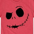 thumbnail image 3 of The Nightmare Before Christmas - Jack Face - Youth Short Sleeve Graphic T-Shirt, 3 of 5