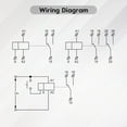 thumbnail image 5 of PinesC Delay Time Relay, Timer Relay Delay Off Multifunctional Time Delay Relay, On Off Timing Relay with 10 Functions DIN Rail Mount AC/DC 12V~240V, 5 of 5